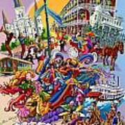 New Orleans In Color Art Print