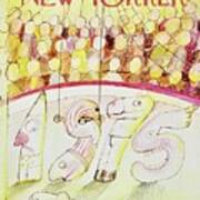 New Yorker December 30th 1974 Art Print
