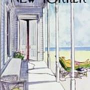 New Yorker January 14th 1974 Art Print