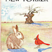 New Yorker January 18th, 1982 Art Print