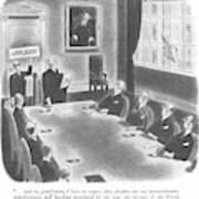 New Yorker January 22nd, 1944 Art Print