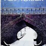 New Yorker January 7th 1974 Art Print