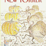 New Yorker November 26th, 1984 Art Print