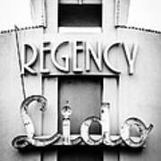 Newport Beach Regency Lido Theater Picture Art Print