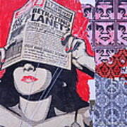 Shepard Fairey Graffiti Andre The Giant And His Posse Wall Mural Art Print