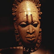 Nigerian Ivory Mask Art Print