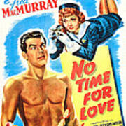 No Time For Love, Us Poster, From Left Art Print
