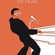 No053 My Elton John Minimal Music Poster Art Print