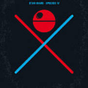 No080 My Star Wars Iv Movie Poster Art Print