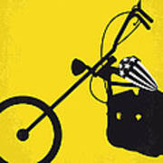 No333 My Easy Rider Minimal Movie Poster Art Print