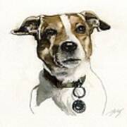 Noble Jack Russell Art Print