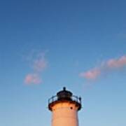 #nobska # Lighthouse #capecod Art Print