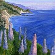 Northern California Cliffs Art Print