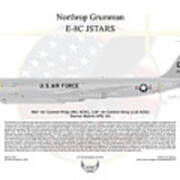 Northrop Grumman E-8c Jstars Art Print