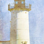Nubble Lighthouse Art Print