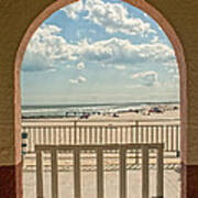 Ocean City Beach View Art Print