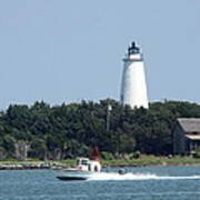 Ocracoke Light Art Print