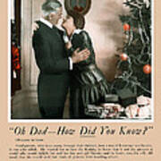 Oh Dad How Did You Know? 1917. Art Print