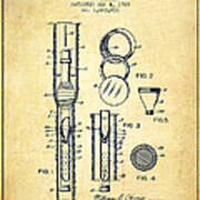 Oil Well Sand Tester Patent From 1928 - Vintage Art Print