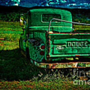 Old Dodge Art Print