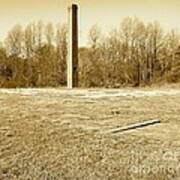 Old Faithful Smoke Stack Art Print