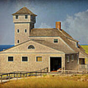 Old Harbor Lifesaving Station On Cape Cod Art Print