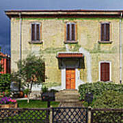 Old House In Crespi D'adda Art Print