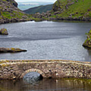 Old Stone Bridge In Irelands Gap Of Art Print