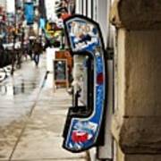 Old Telephone On Queen West Art Print