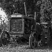 Old Tractor Art Print