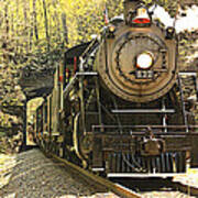 Ole' #630 Steam Train Art Print