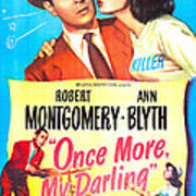 Once More, My Darling, Us Poster Art Print