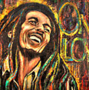 Bob Marley - One Love Art Print