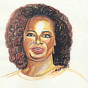 Oprah Winfrey Art Print