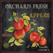 Orchard Fresh Apples-jp2638 Art Print