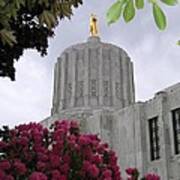 Oregon State Capitol Dome Art Print