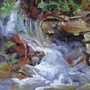 Osage Creek Waterfall Art Print