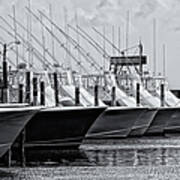 Outer Banks Fishing Boats Art Print