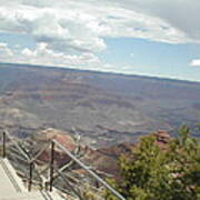 Over Looking The Canyon Art Print