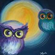 Owl Be Watching You Art Print