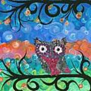 Owl Expressions - 02 Art Print