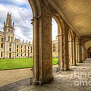 Oxford University - All Souls College 2.0 Art Print