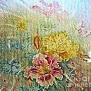 Painterly Floral Art Print