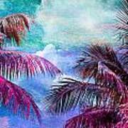 Palmscape Paradise Art Print