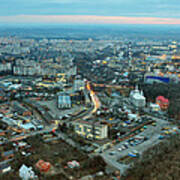 Panorama From Vinnytsya Tv Tower 2 Art Print