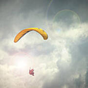 Paraglider Art Print
