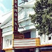 Paramount Theater In Baton Rouge Art Print
