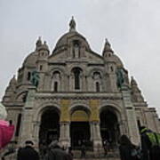 Paris France - Basilica Of The Sacred Heart - Sacre Coeur - 12124 Art Print