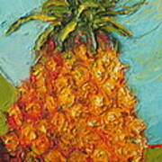Paris' Pineapple Art Print