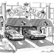 'parking Palace' Art Print